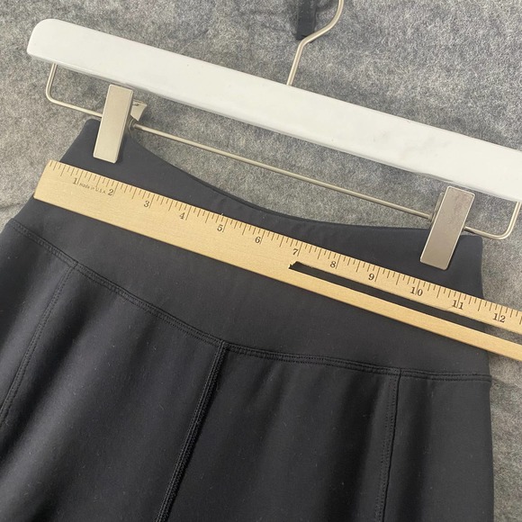 Lululemon Pants 2 Black High Rise Wide Leg Cropped Capri Athletic - Picture 4 of 9